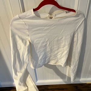 Open Back Free People Long Sleeve